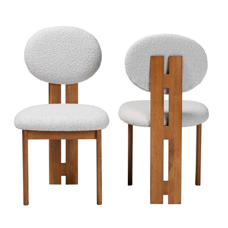 18.9'' H Upholstered Side Chair, Gray