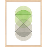 Love In Green Print by Allison Rietta
