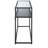 Clybourne 43.31'' Glass Top Console Table
