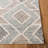 Fredrika Precious Hand Tufted Wool/Cotton Geometric Rug in Blue/Beige-1491036795