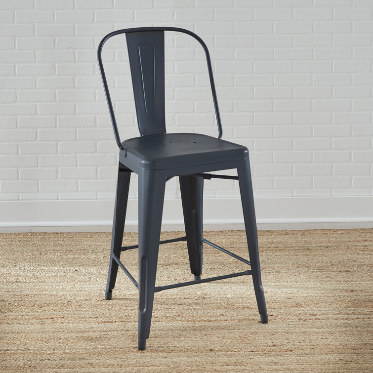 Jamil Counter Stool with Metal Frame