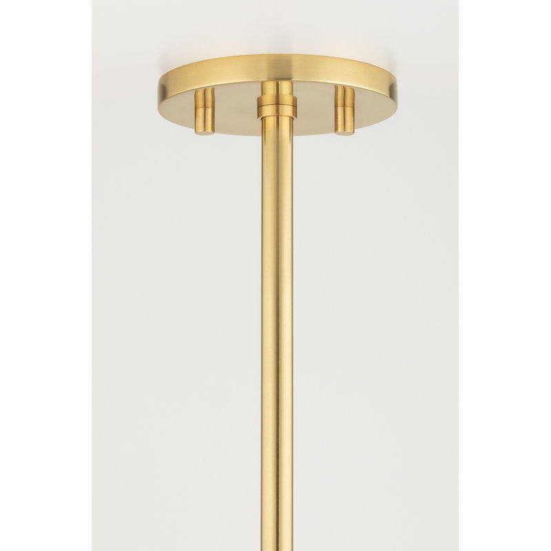 Kihana 8 - Light Dimmable Tiered Chandelier, Aged Brass
