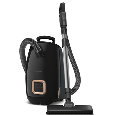 Miele Guard L1 AllFloor Bagged Canister Vacuum Cleaner with AirClean Plus Filter, AllTeQ Universal Floorhead, and AllFloor Floorbrush, LED Display Pan