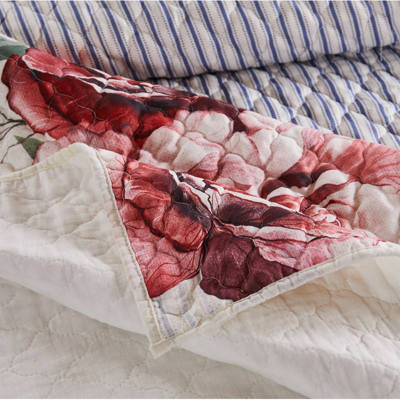 Lexi Reversible Quilt Set, Twin Quilt + 1 Standard Sham