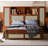 Twin Size Wooden Bed with Two Storage Lockers, Drawer, and Storage Shelf on Headboard-107785650