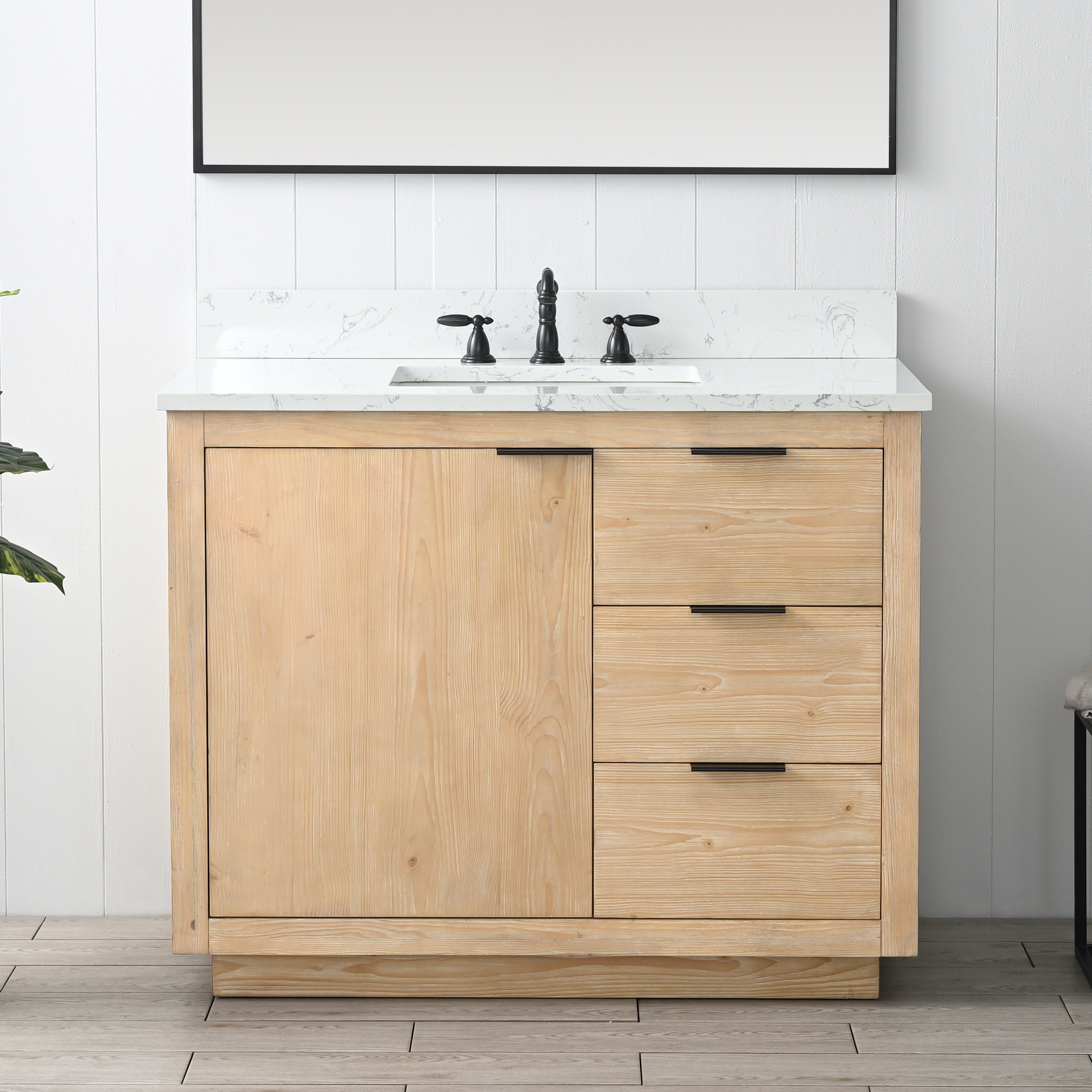 Wade Logan Charlyann 42" Single Bathroom Vanity Set & Reviews Wayfair