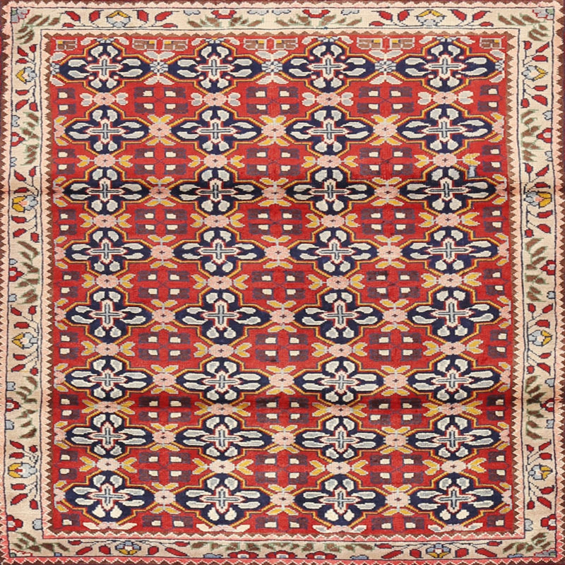 Oriental Indoor Rug, Square 6'