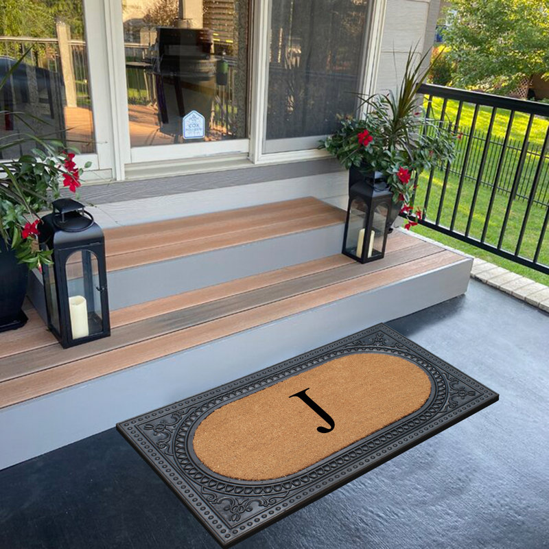 Heine Non-Slip Outdoor Doormat, J