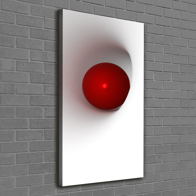 Abstraction Sphere - Wrapped Canvas Print