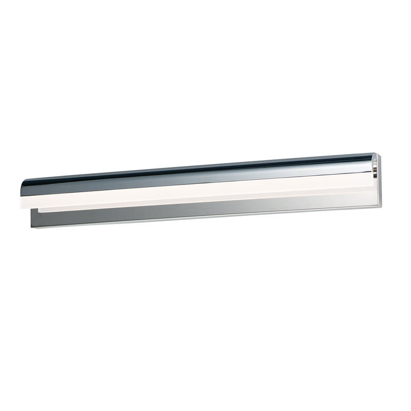 1-Light LED Bath Bar, Polished Chrome