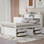 Lit avec tablettes, armoires et tiroirs-969643892