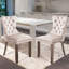 Chaises de salle à manger, chaise de salle à manger rembourrée haut de gamme avec anneau clouté-531111140-524711203-511006595