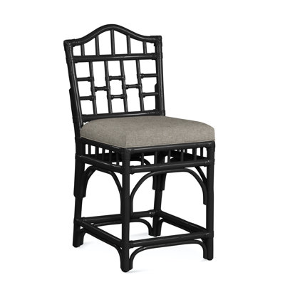 Chippendale Upholstered Counter Stool