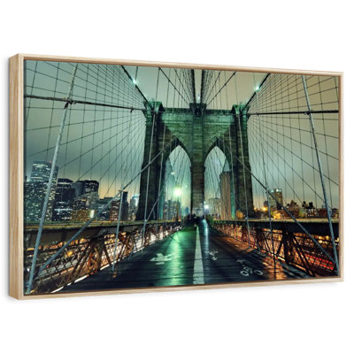 Brooklyn Bridge Nightfall