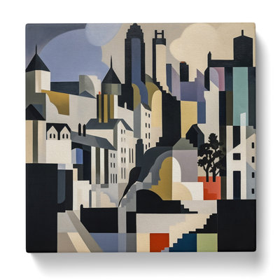 City Of Oxford Suprematism - Print