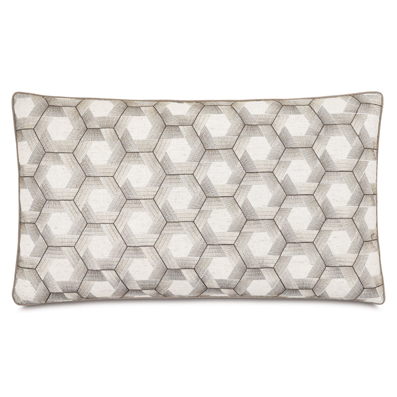 Housse et insert de coussin en polyester Talena, Rectangle H 15 po x l 26 po