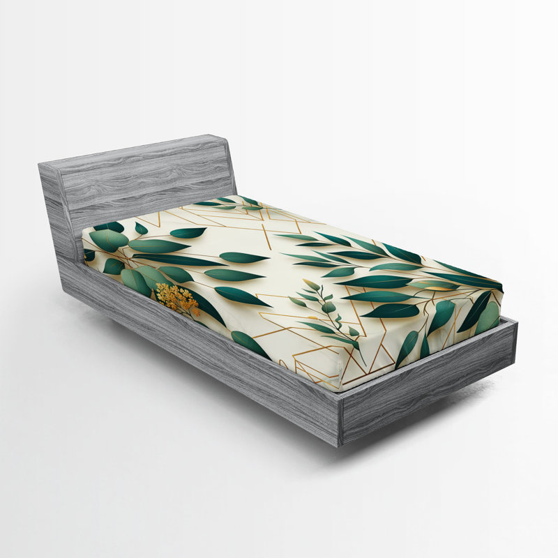 Microfiber Fitted Sheet, Twin