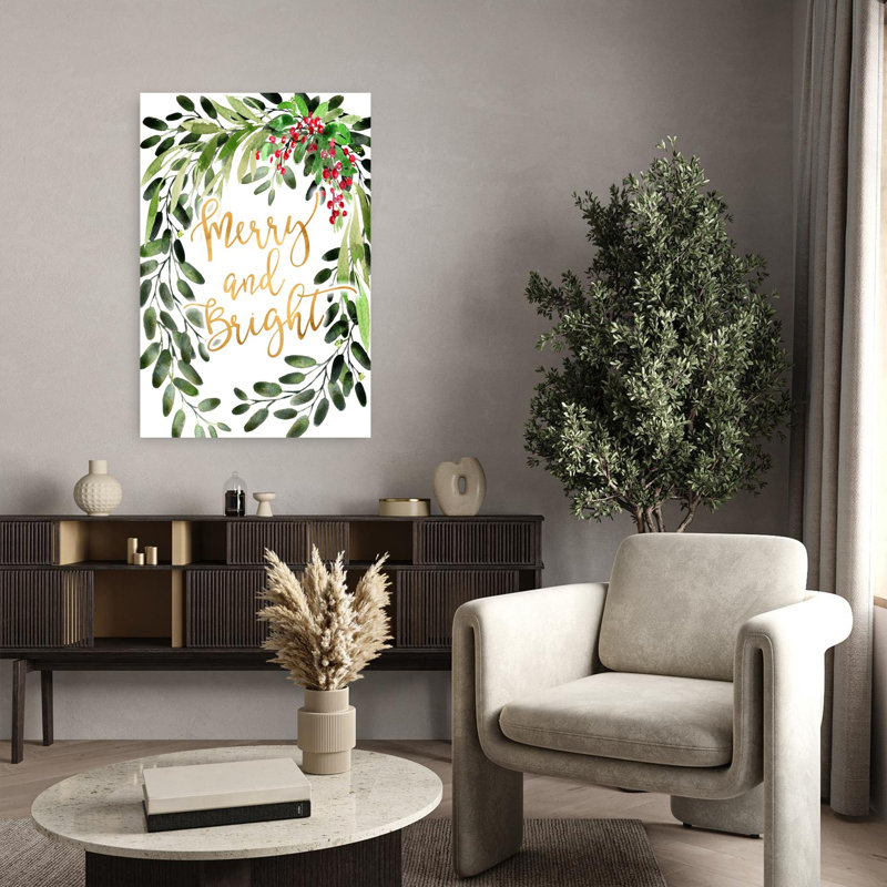 Reproduction d'art murale Golden Merry, 36" H x 24" W