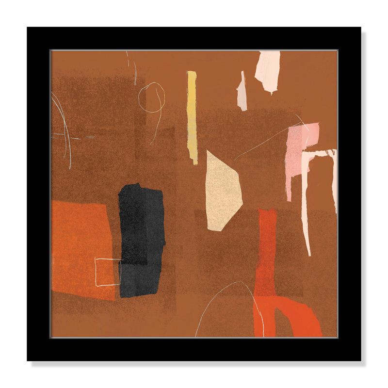 " Ultra II Cinnamon Version " by John Constable Painting Print, Gold Bead, 18" H x 18" W x 1.125" D