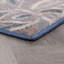 Tapis d'intérieur transitionnel bleu foncé Wealden-55383607