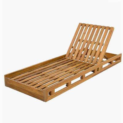 FAUTEUIL RÉGLABLE EN ACACIA