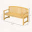 Banc en bois pour l'extérieur Outsunny-1573365132