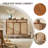 47.24" Brown Solid wood Ash Shoe Storage