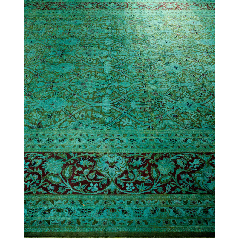 Yaila One-of-a-Kind 9' 10" X 14' 0" Hand Knotted Area Rug