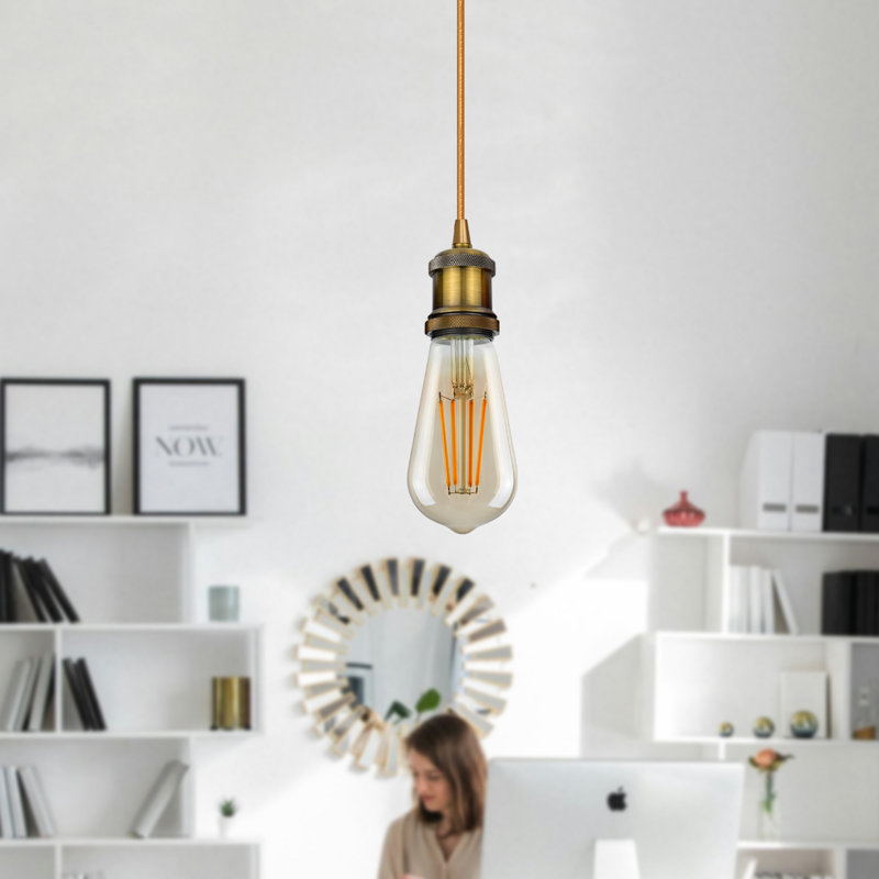 Simoni 1 - Light Simple Pendant, Yellow Brass/Gold