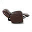 Fauteuil inclinable électrique en cuir fleur | Fauteuil inclinable et oscillant
