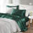 Full Satin Luxury Bedroom Collection - Wrinkle-. Suited For 16" Mattresses. Comprises 1 Flat Sheet, Fitted 4 Pillowcases. Smooth And Supple Quality, Skin-Enhancing. . Sheets Linens Fits Consists Of-126094270-126094265