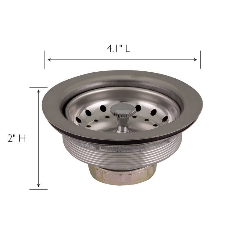 Basket Strainer Kitchen Sink Drain