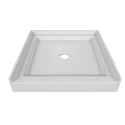Signature 30'' W 30'' D Square Single Shower Base