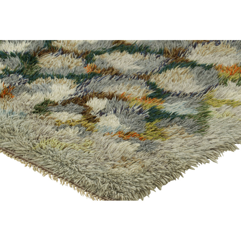 One-of-a-Kind 3’2x4’11 Hand Knotted Area Rug