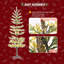  Arbre de Noël 6 pi 132l avec aiguilles blanches, ornements et télécommande
