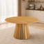 Table à rallonge Mid-Century moderne à piédestal, table de salle à manger multifonctionnelle pour 6 à 10 personnes et grande table basse