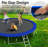 Sapphome Round Backyard Trampoline with Safety Enclosure-92906122