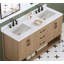Meuble-lavabo double 60 po Maxbano