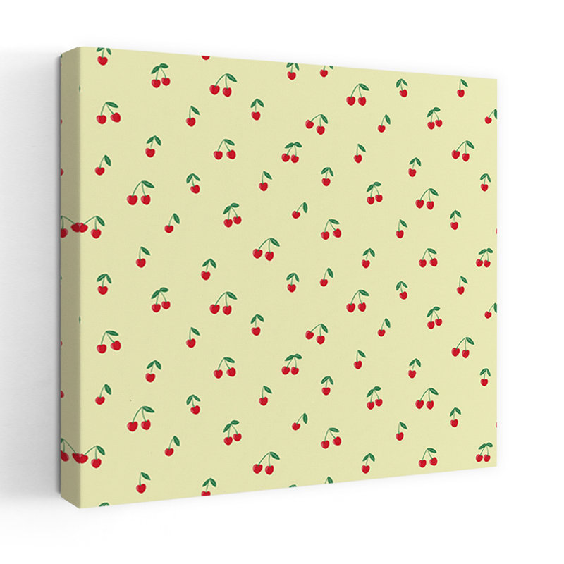 Art contemporain Cherry Spring Summer Art, H 24 po x l 24 po