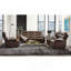 Canapé inclinable luxueux en cuir GEL Match avec console fonctionnelle et accoudoirs moelleux