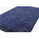 Evers Geometric Handmade Tufted Wool Navy/Ivory Area Rug