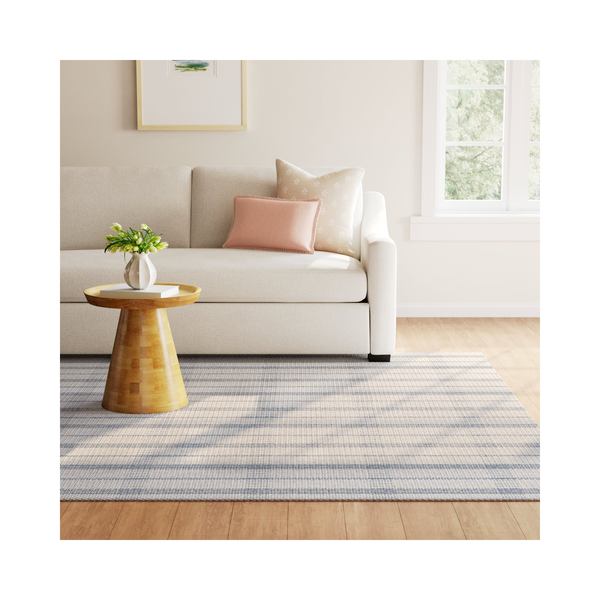 Louisa Handmade Rug, Rectangle 8' x 10'
