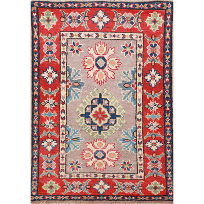 Tapis décoratif géométrique Kazak