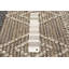 Tapis kaki en laine New Age Deumy