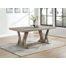 Hutton Rectangular 82-Inch Dining Table Coastal Grey