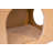 12 " H Cat Scratching Post and Removable Cat Cushion
