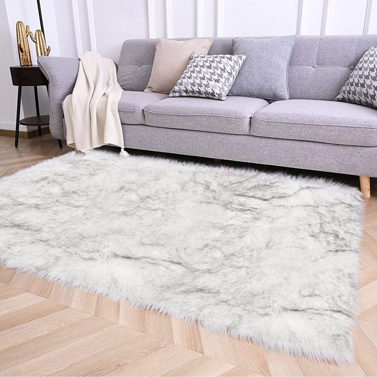 Chaston Faux Sheepskin Indoor Rug