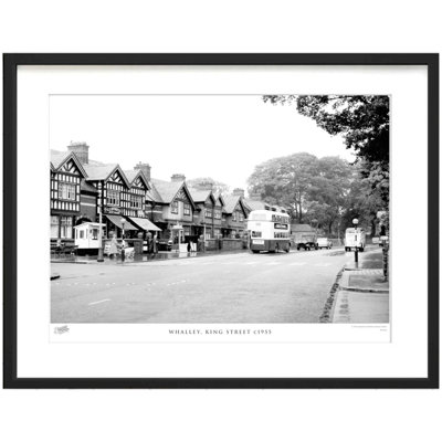 Whalley, King Street C1955 - Single Picture Frame Print