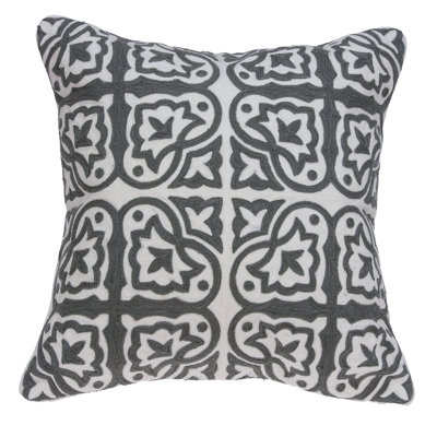 Housse de coussin en coton Lylah