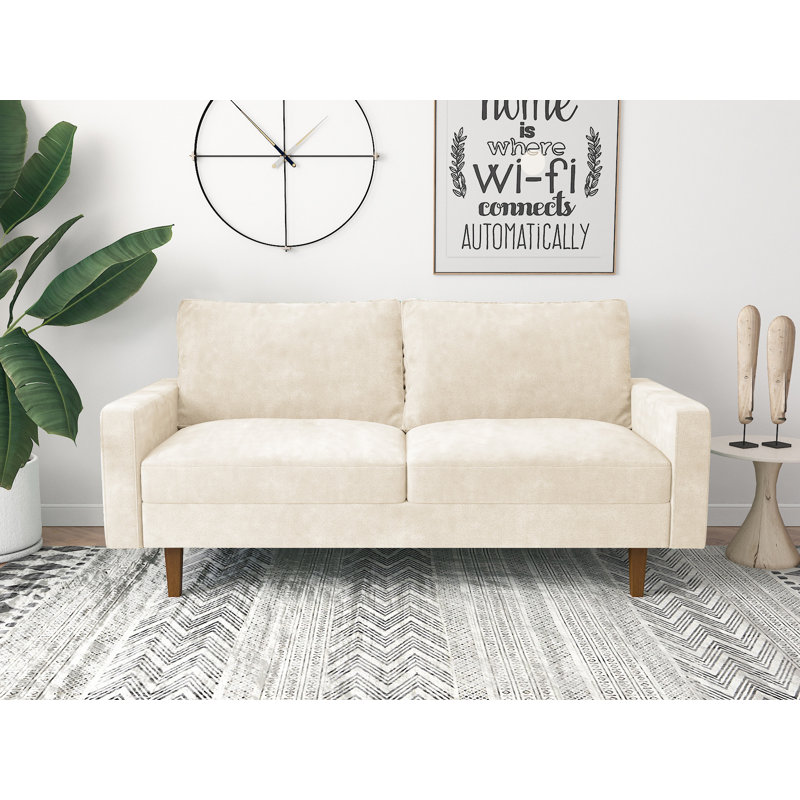 Canapé Zayn, Velours beige